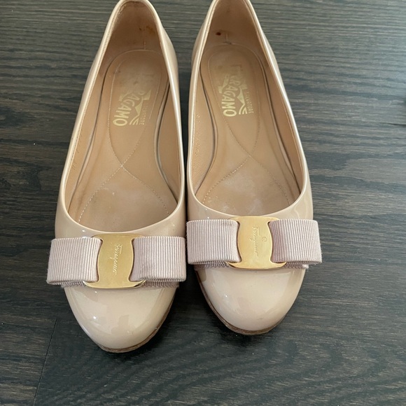 Ferragamo Varina ballet flat color Amaretti - Picture 3 of 3